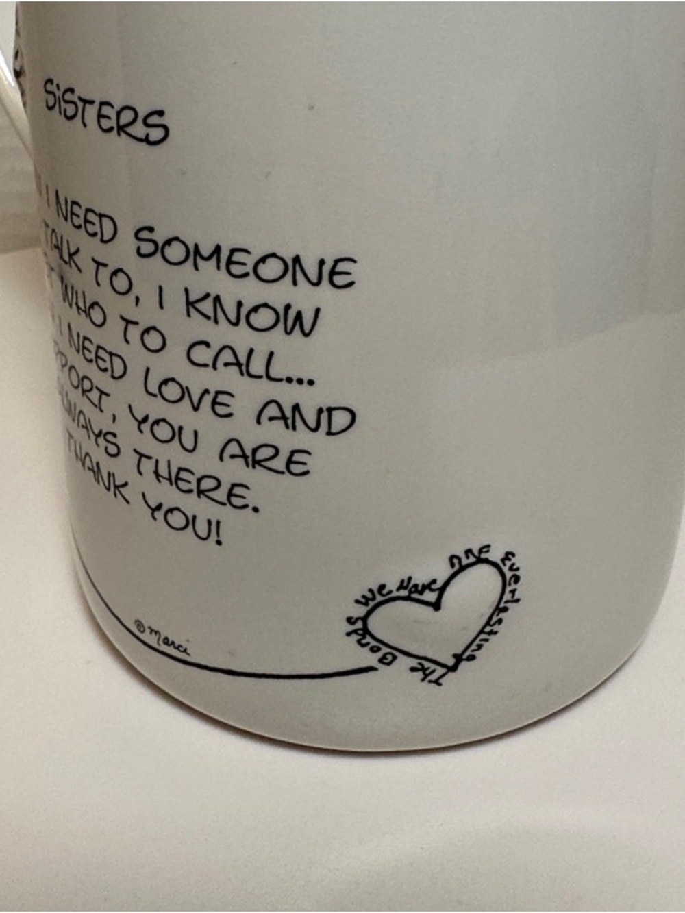 Marci Children of the Inner Light Sisters Mug with Relief Images - Picture 5 of 8